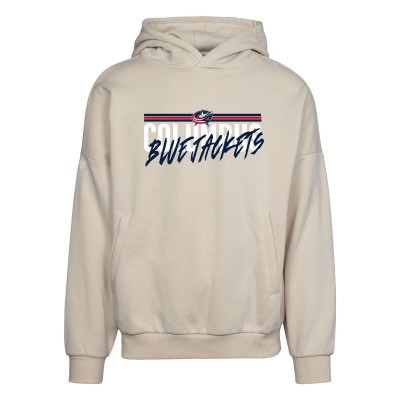 Толстовка Columbus Blue Jackets Levelwear  Contact - Cream