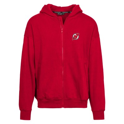 Толстовка на молнии New Jersey Devils Levelwear  Uphill Insignia - Red