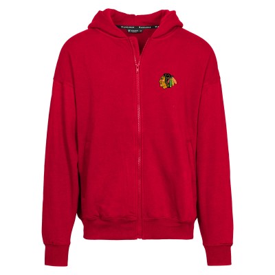 Толстовка на молнии Chicago Blackhawks Levelwear  Uphill Insignia - Red