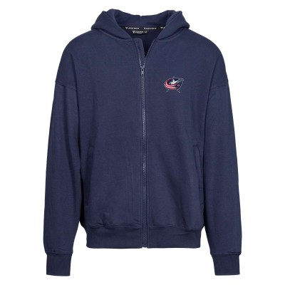 Толстовка на молнии Columbus Blue Jackets Levelwear  Uphill Insignia - Navy