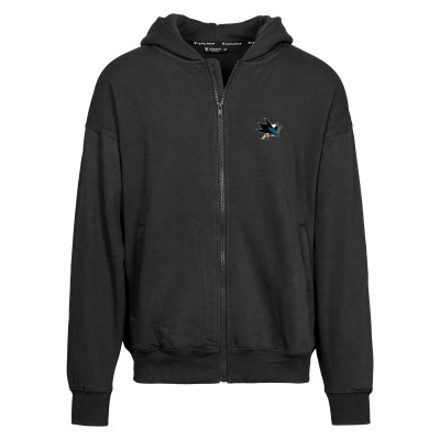 Толстовка на молнии San Jose Sharks Levelwear  Uphill Insignia - Black