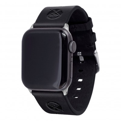 Часы Ремешок для Apple Buffalo Sabres Leather  - Black
