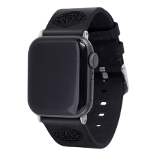 Los Angeles Kings Black Leather Apple Watch Band