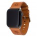 Часы Ремешок для Apple Pittsburgh Penguins Leather  - Tan