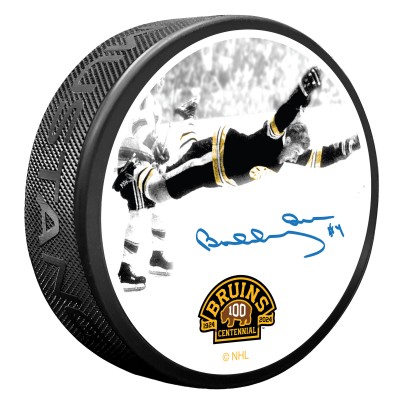 Шайба Boston Bruins 100th Anniversary Bobby Orr Celebration