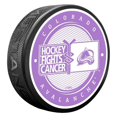 Шайба Colorado Avalanche Hockey Fights Cancer 