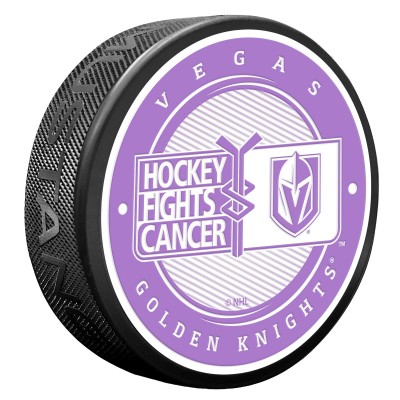 Шайба Vegas Golden Knights Hockey Fights Cancer