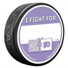 Шайба Philadelphia Flyers Hockey Fights Cancer I Fight For 