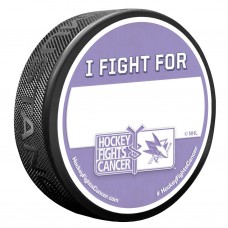 Шайба San Jose Sharks Hockey Fights Cancer I Fight For 