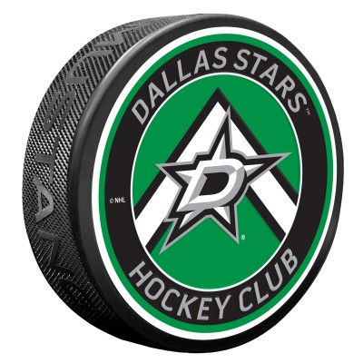 Dallas Stars Chevron Banner Puck