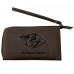 Nashville Predators Brown Cell Phone Wristlet Wallet