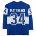 Игровая джерси Auston Matthews Toronto Maple Leafs Autographed Fanatics Authentic 2017 NHL Centennial Classic Mitchell & Ness Replica
