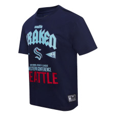 Seattle Kraken Pro Standard Deep Sea Blue City Tour T-Shirt