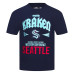 Seattle Kraken Pro Standard Deep Sea Blue City Tour T-Shirt