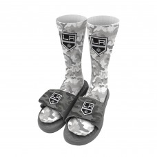 Носки и шлепки Los Angeles Kings ISlide Youth Camo - Gray