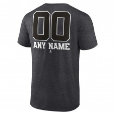 Именная футболка Buffalo Sabres Charcoal Monochrome