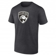 Именная футболка Florida Panthers Monochrome - Charcoal