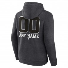 Толстовка Los Angeles Kings Monochrome Personalized Name & Number - Charcoal