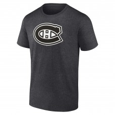 Именная футболка Montreal Canadiens Monochrome - Charcoal