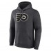 Толстовка Philadelphia Flyers Monochrome Personalized Name & Number - Charcoal