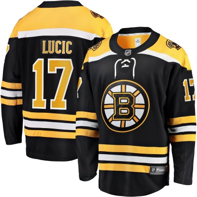 Игровая джерси Milan Lucic Boston Bruins Fanatics Branded Home Breakaway - Black