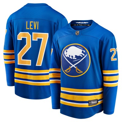 Джерси Devon Levi Buffalo Sabres Home Breakaway- Royal