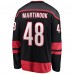 Игровая джерси Jordan Martinook Carolina Hurricanes Home Breakaway - Black