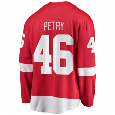 Игровая джерси Jeff Petry Detroit Red Wings Home Breakaway - Red