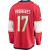 Игровая джерси Evan Rodrigues Florida Panthers Home Breakaway - Red