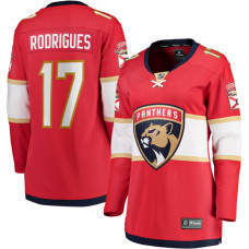 Женская джерси Florida Panthers Evan Rodrigues Fanatics Red Home Breakaway