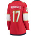 Женская джерси Florida Panthers Evan Rodrigues Fanatics Red Home Breakaway