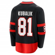 Игровая джерси Dominik Kubalik Ottawa Senators Fanatics Home Breakaway - Black