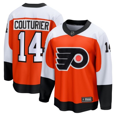 Игровая джерси Sean Couturier Philadelphia Flyers Home Breakaway - Orange