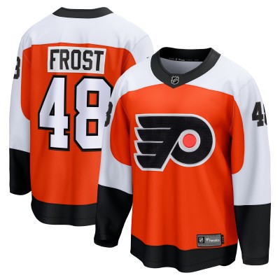 Игровая джерси Morgan Frost Philadelphia Flyers Home Breakaway - Orange