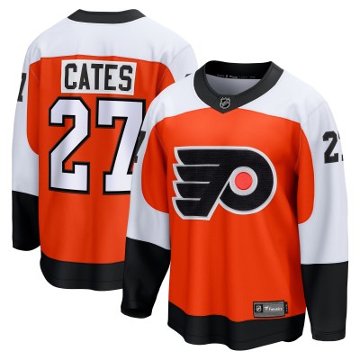 Игровая джерси Noah Cates Philadelphia Flyers Home Breakaway - Orange