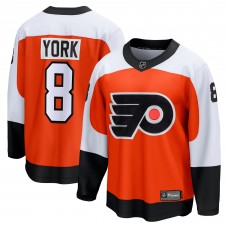Игровая джерси Cam York Philadelphia Flyers Home Breakaway - Orange