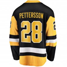 Джерси Marcus Pettersson Pittsburgh Penguins Home Breakaway- Black