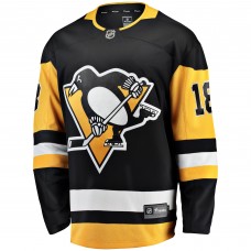 Игровая джерси Andreas Johnsson Pittsburgh Penguins Fanatics Branded Home Breakaway - Black