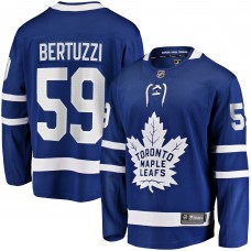 Игровая джерси Tyler Bertuzzi Toronto Maple Leafs Fanatics Branded Home Breakaway - Blue