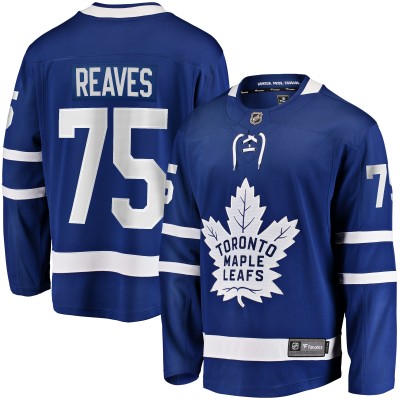 Игровая джерси Ryan Reaves Toronto Maple Leafs Fanatics Branded Home Breakaway - Blue