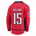 Игровая джерси Washington Capitals Sonny Milano Fanatics Red Home Breakaway