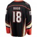 Халат Игровая джерсиrt Hagg Anaheim Ducks Fanatics Home Breakaway - Black
