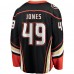 Игровая джерси Max Jones Anaheim Ducks Fanatics Home Breakaway - Black