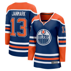 Женская джерси Edmonton Oilers Mattias Janmark Fanatics Royal Home Breakaway Женская джерси Edmonton Oilers Mattias Janmark Fanatics Royal Home Breakaway