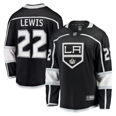 Игровая джерси Trevor Lewis Los Angeles Kings Home Breakaway - Black