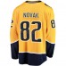 Игровая джерси Tommy Novak Nashville Predators Fanatics Home Breakaway - Gold