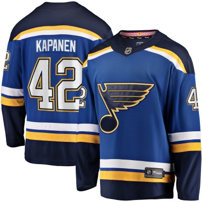 Игровая джерси Kasperi Kapanen St. Louis Blues Fanatics Home Breakaway - Blue