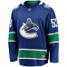 Джерси Vancouver Canucks Teddy Blueger Fanatics Blue Home Breakaway
