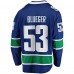Джерси Vancouver Canucks Teddy Blueger Fanatics Blue Home Breakaway