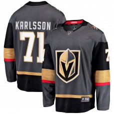 Игровая джерси William Karlsson Vegas Golden Knights Fanatics Alternate Breakaway - Gray